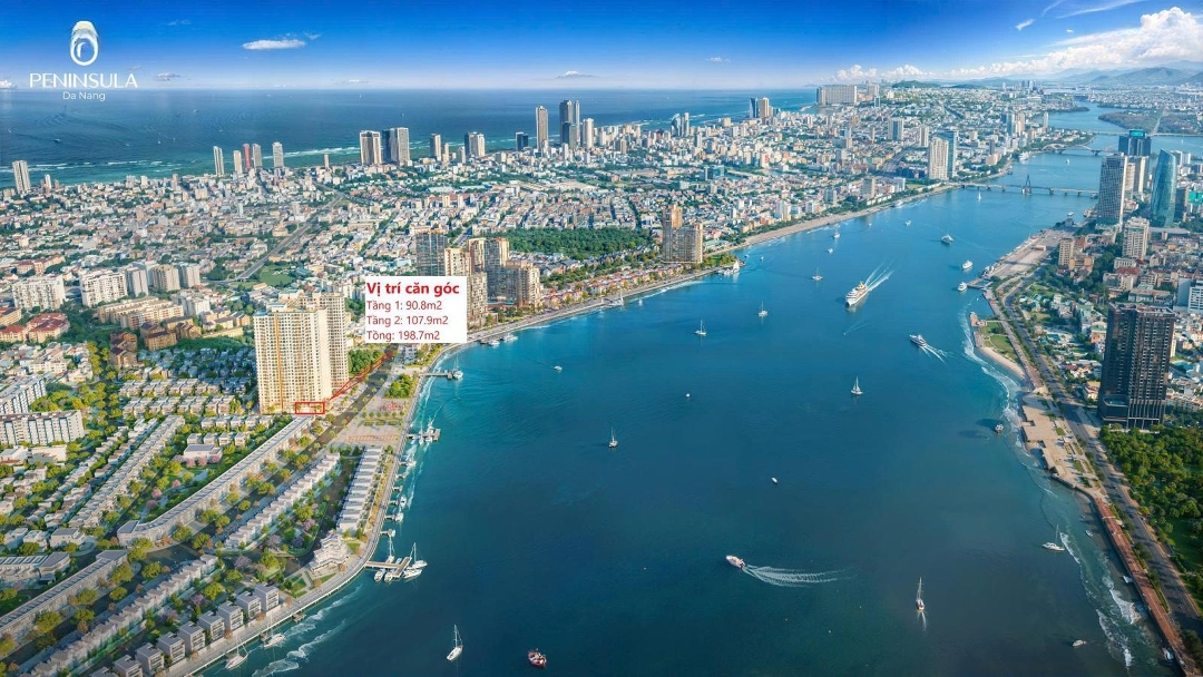 Bán Căn Góc Khối đế Peninsula - Giá Gốc Chủ đầu Tư - Sở Hữu Mạnh Thương Mại, Tối ưu Dòng Tiền