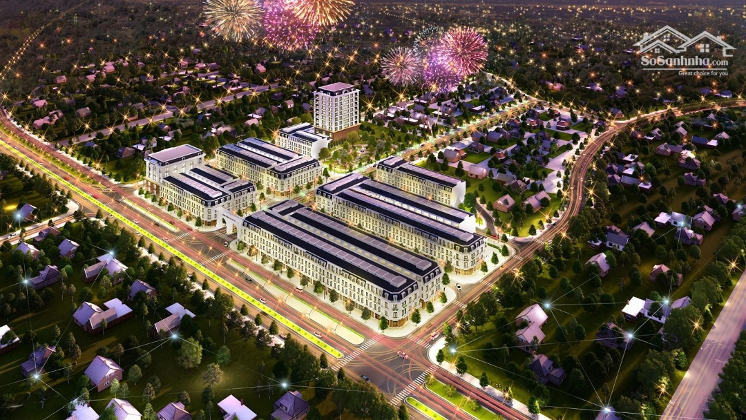 Chính Chủ Bán Shophouse Dự án Sông Công Cetral - Mặt đường Quốc Lộ 3 - Tp Sông Công, Thái Nguyên