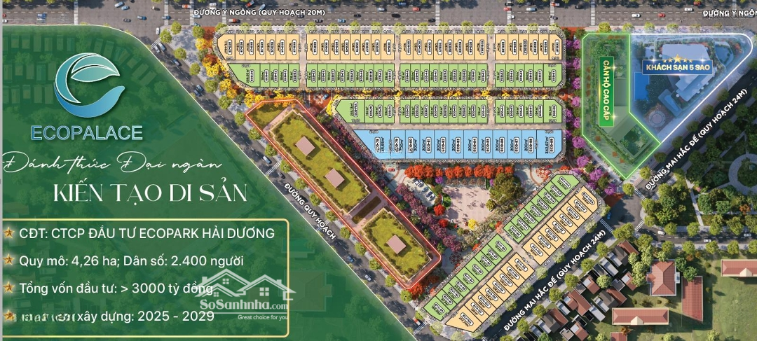 Cơ Hội Sở Hữu Nhà Phố Ecopalace Buôn Ma Thuột đẳng Cấp