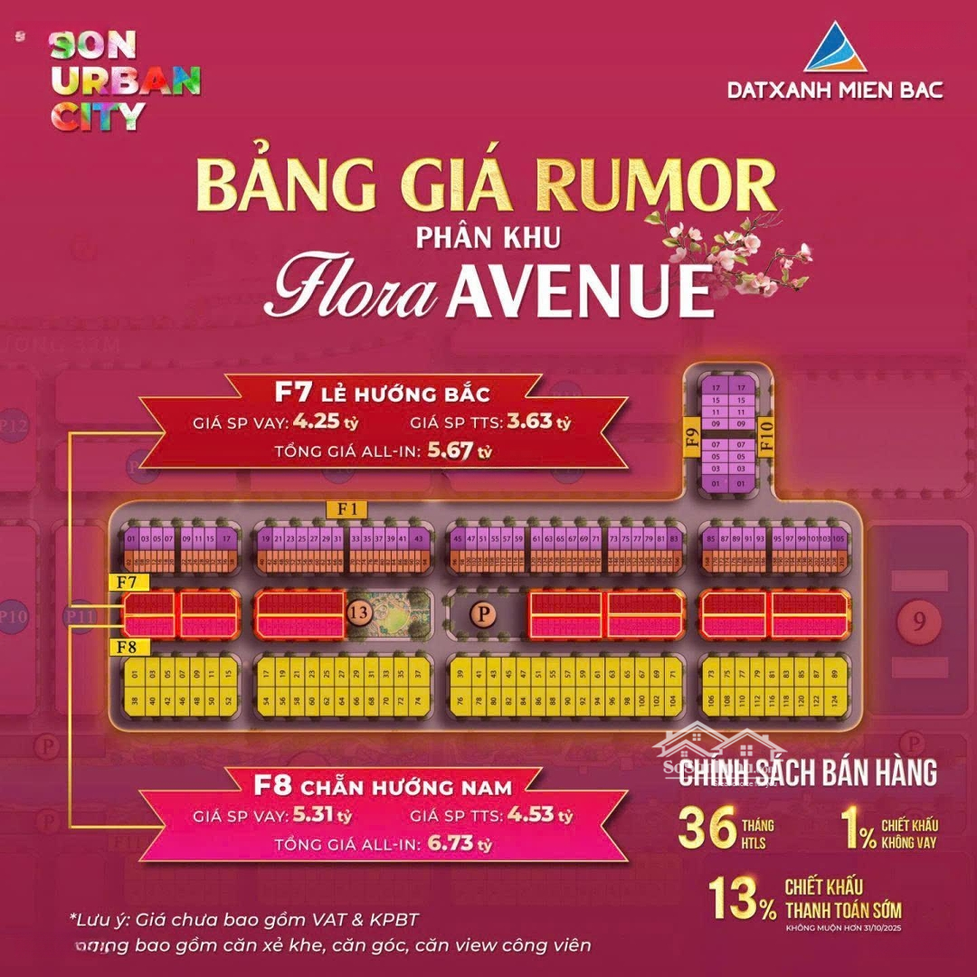 Nhận Booking Căn Biệt Thự Flora Avenue, Phân Khu Mới Ra Mắt, Dành Cho Tinh Hoa, Giá Chỉ Từ 1,2 Tỷ