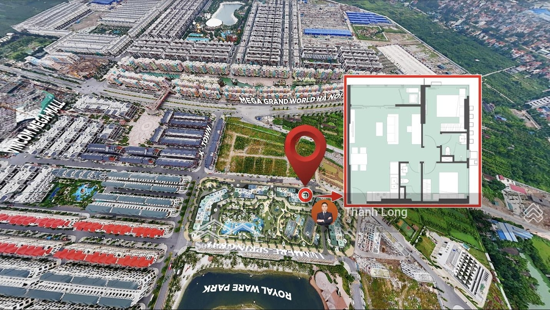 Bán Căn 2pn Góc Cho Chủ Nhân Thích Phòng Khách Siêu Rộng đón Khách Quý Tại Lumiere Springbay