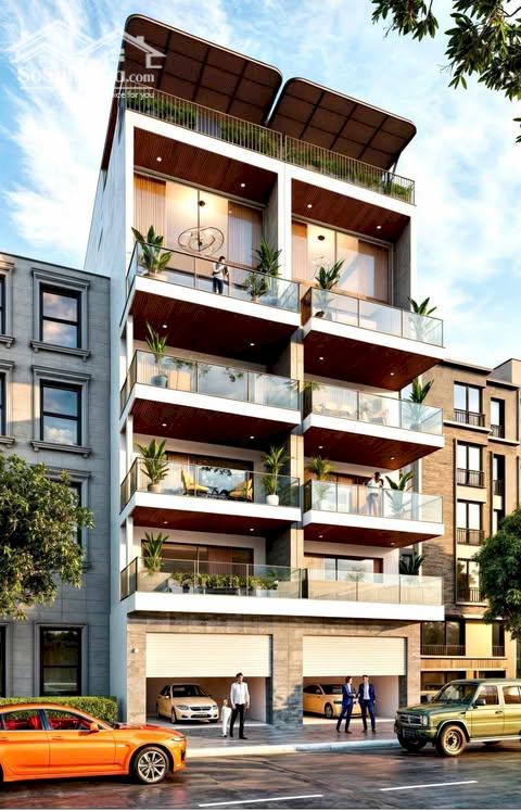 Siêu Phẩm, Ngõ 117 Phố Nguyễn Sơn, Bồ Đề, Long Biên, 86m2, 8 Tầng, Gara, ô Tô, Thang Máy