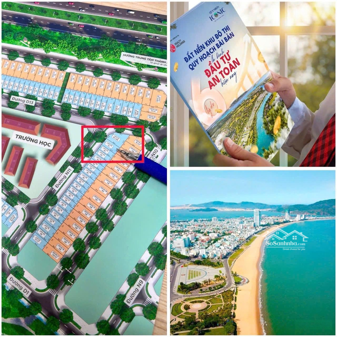 Quy Nhơn Iconic Nền Nhà Phố, Pháp Lý Minh Bạch: Sổ đỏ Riêng Từng Nền