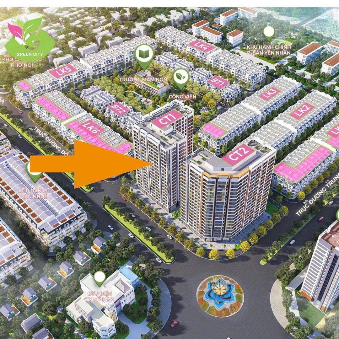 Chung Cư đắc địa Nhất Thị Xã Mỹ Hào