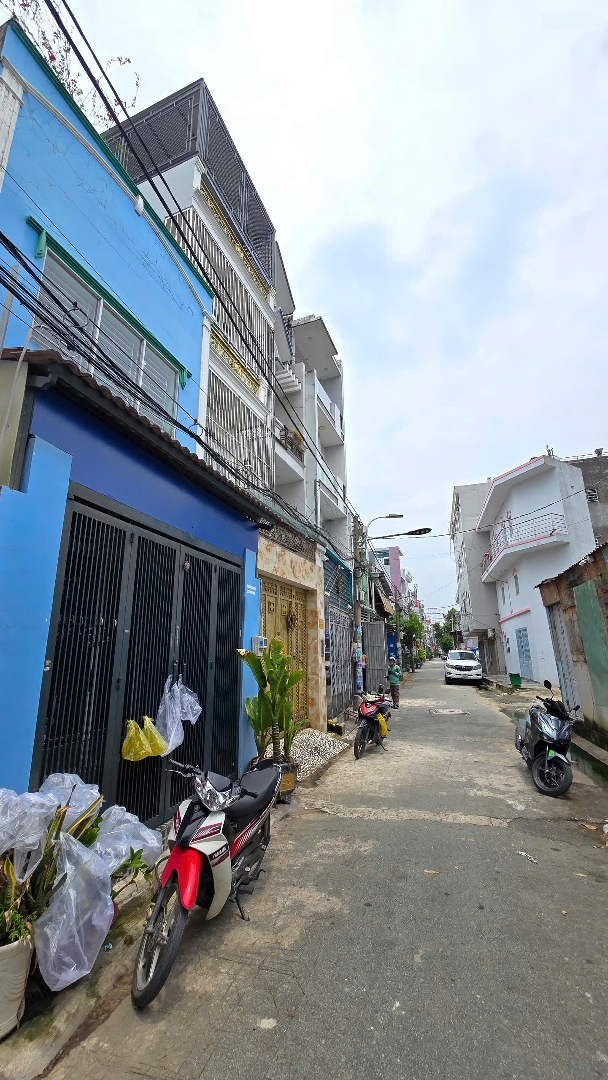 Bán Nhà ở Ngay Hẻm Xe Hơi Tây Lân Bình Tân, 3 Tầng, 3pn, 56m2, Sổ A4, 4.7 Tỷ Tl
