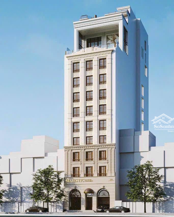 Bán Toà Building Mặt Phố Nguyễn Trường Tộ - Cửa Bắc, 160m2 X15t. Mt ~7m. 165 Tỷ, Cho Thuê ~500tr/th