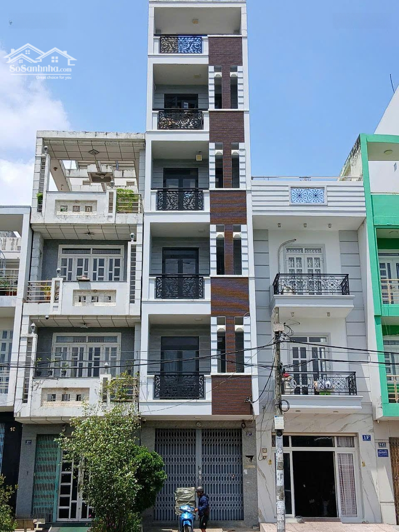 Chỉ 15 Tỷ Nhà đường Số 86 Q6 (5x17) View Công Viên. 1 Trệt 5 Lầu