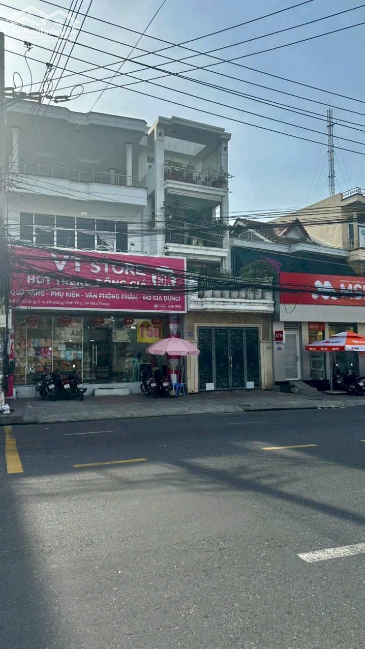 NHÀ 3 TẦNG MẶT TIỀN ĐƯỜNG 2/4 – PHƯỜNG BẮC NHA TRANG – DÒNG TIỀN SẴN 28 TRIỆU/THÁNG – GIÁ CHỈ 17 TỶ