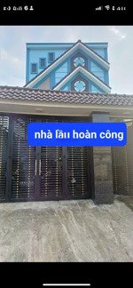 bán gấp nhà lầu 6x25, hoàn công, đường bàu trâm, xã trung an, củ chi, 4ty850