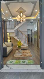 Ngã tư Quang Trung - Phan Huy Ích, DT 50m2 xe hơi đậu cửa, nhà đẹp full nội thất vào ở ngay