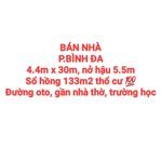 BÁN NHÀ ĐẤT BÌNH ĐA, SỔ HỒNG RIÊNG THỔ CƯ, ĐƯỜNG OTO GẦN NHÀ THỜ, TRƯỜNG HỌC