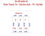 bán đất tại xã kim lũ, sóc sơn, hà nội, 2 tỷ, 112m2