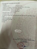 bán đất nền sổ đỏ, chính chủ, khu đô thị tiến lộc, phủ lý, hà nam