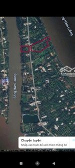 bán đất cồn view sông tại xã hưng phong, giồng trôm, bến tre, giá siêu hời 670 nghìn / m2, 14000 m2
