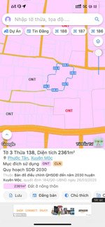 đất phước tân - xuyên mộc - brvt (hồ tràm - tp.hcm)