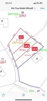 chính chủ bán 3 lô đất ! vị trí: kim truy kim bôi hòa bình