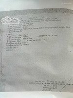 bán đất khu 2 thị trấn cần đước 210,5m2 full đất ở đô thị