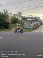 BÁN CẶP NỀN CÓ SẴN THỔ CƯ ĐƯỜNG 3/2 P5- VỊ THANH