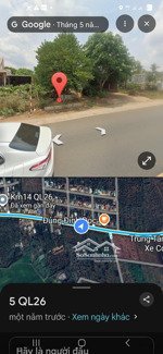 bán đất hai mặt tiền quốc lộ 26 km 14.5 xã hòa đông