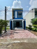 bán nhà 1 trệt 1 lầu mặt tiền đinh viết cừu thuộc kdc bình tâm , tp tân an _ diện tích : 4.6x18.35