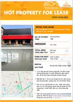 cho thuê mặt bằng 80 triệu, 240m2 view đẹp tại nguyễn thị nhỏ, ( p.16, q11 cũ ), tp.hcm