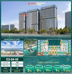 căn c2-24-33 view trực diện biển, 3 phòng ngủ