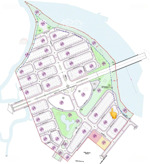 bán gấp lô 5mx24m. mặt tiền đường 14m kdc 28ha nhơn đức nhà bè. giá: 33.5tr/m2