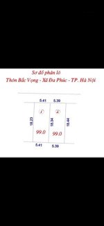 bán đất 99m2 tại bắc phú, sóc sơn, hà nội, 23 triệu / m2