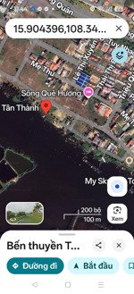 bán đất view sông, gần biển an bàng, làng chài hội an .đường trường sa.