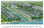 bán đất nền dự án bella vista city, 600 triệu, 75m2, hàng hiếm tại đức hòa, long an
