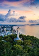 cần bán đất góc 2 mặt tiền (vi ba + lê ngọc hân) dt 360m2 giá 20 tỷ - cách biển 800m p1 vũng tàu