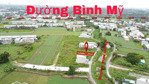 lô đất mặt tiền kênh nhà vuông, xã bình mỹ, củ chi, sổ riêng, giá tốt