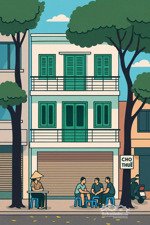 mời thuê mbkd phố lê hồng phong ba đình 50m2 x 3 tầng, nhà mới ở ngay