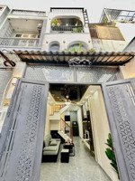 rẻ còn sót lại - 4 phòng ngủ - trang bị đủ nội thất - đúc kiên cố 3 tầng lầu - ds 21 - quang trung