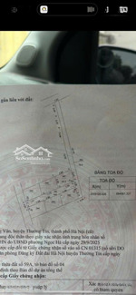 bán đất xâm xuyên hồng vân thường tín 40.3m2 giá hơn 2 tỷ