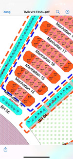 bán căn song lập manhattan 144m2 thô nguyên giá tốt nhất dự án- giá 2x tỷ