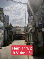 nhà bán tân phú 112/2 vườn lài - 62m2 - 3 tầng - hxh thông