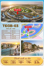 căn biệt thự đơn lập đảo thiên đường , view công viên.