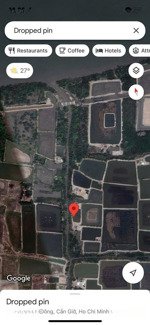 bán đất đường lý nhơn, cần giờ: 20 x 50= 1.000m2, giá 935 triệu