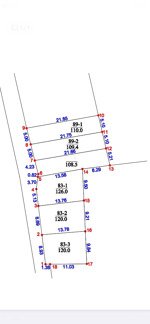 hàng f0, mở bán 6 lô đất hồng kỳ, sóc sơn, dt 109m2-120m2