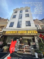 bán khách sạn 5 tầng đường thạch sơn, sapa, lào cai. diện tích: 147m2 full thổ cư. sẵn ks 5 tầng