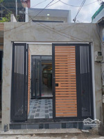 mặt tiền lê lợi trung chánh - nhà mới hoàn toàn đúc kiên cố 1 trệt 1 lầu - giá 4.28 tỷ