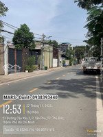 bán đất chính chủ phường tân phú, thành phố thủ đức, mặt tiền đường nhựa rộng 8m