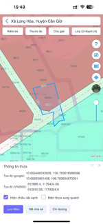 bán cắt lỗ lô đất 4100m2 (có sẵn 500 thổ cư) bình khánh, cần giờ. giá: 9,8 tỷ. 