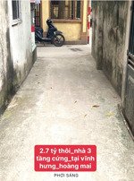 2.7 tỷ_nhà 3 tầng, đủ chỗ gia đình trẻ, giá hợp lý chỉ bằng tiền thuê chung cư