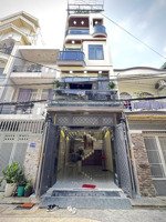 siêu phẩm nhà phố 4 tầng + thang máy 1 trục thông xe tải, xe hơi ngủ trong nhà, phan huy ích, tb