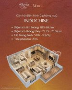 độc quyền căn 2pn góc có 2 tầm view sông hồng và bể bơi khoáng nóng - alumi, alluvia city, xuân cầu