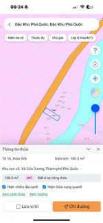 bán đất nền 200m2 tại ấp khu tượng, cửa dương, phú quốc, giá thỏa thuận