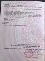 bán đất lô góc, phân lô mặt tiền 35m, 1080.7m2 tại cam phúc nam, 9 tỷ vnd