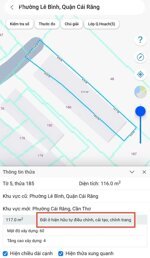 Nền thổ cư 100m2 hẻm 1 Võ Tánh - Cách chợ Cái Răng 300m